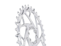 ALUGEAR Chainring oval Elm Direct Mount | 1-speed Narrow Wide SRAM MTB 8-bolt Transmission | SuperBOOST | silver | 32 teeth