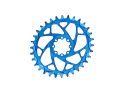 ALUGEAR Chainring oval Elm Direct Mount | 1-speed Narrow Wide SRAM MTB 8-bolt Transmission | SuperBOOST | blue