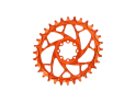ALUGEAR Kettenblatt oval Elm Direct Mount | 1-fach Narrow Wide SRAM MTB 8-Loch Transmission | SuperBOOST | orange | 28 Zähne