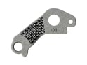 SILCA derailleur hanger Factor 103 Direct Mount | Titanium Shimano derailleur hanger | gray