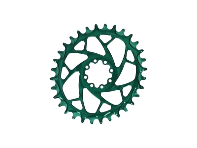 ALUGEAR Chainring oval Elm Direct Mount | 1-speed Narrow Wide SRAM MTB 8-bolt Transmission | SuperBOOST | green | 30 teeth