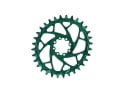 ALUGEAR Chainring oval Elm Direct Mount | 1-speed Narrow Wide SRAM MTB 8-bolt Transmission | SuperBOOST | green | 34 teeth