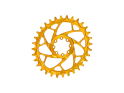 ALUGEAR Chainring oval Elm Direct Mount | 1-speed Narrow Wide SRAM MTB 8-bolt Transmission | SuperBOOST | gold | 28 teeth