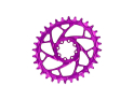 ALUGEAR Chainring oval Elm Direct Mount | 1-speed Narrow Wide SRAM MTB 8-bolt Transmission | SuperBOOST | purple | 36 teeth