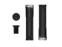 AERTIME Grips Decline Lock-On | Jet Black / Sonic Silver Camo 30 mm - 32 mm (thin)