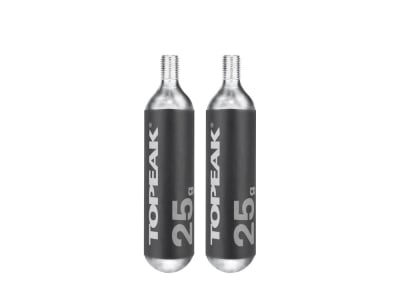 TOPEAK Cartridge Set 25g CO2 threaded | 2 pieces
