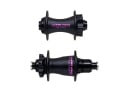 CHRIS KING Hub Set MTB Gen 4 Ceramic 6-Hole | Boost | Freewheel SRAM XD | 28 Hole | TwoTone - black / pink