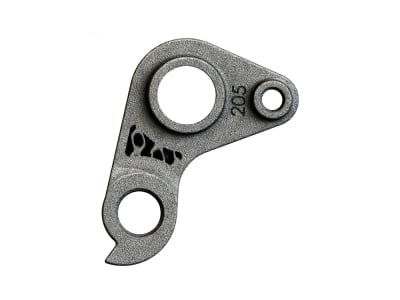 SILCA derailleur hanger Specialized 205 | Titanium Sram derailleur hanger | grey