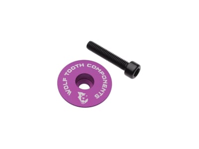 WOLF TOOTH Ahead Cap Ultralight Aluminium 1 1/8" ultraviolet purple