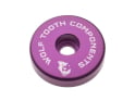 WOLF TOOTH Aheadkappe Ultralight Aluminium 1 1/8" mit integriertem Spacer 5 mm | ultraviolet purple