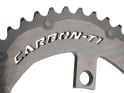 CARBON-TI Chainring oval X-CarboCam Evo | BCD 110 outer | 50 teeth