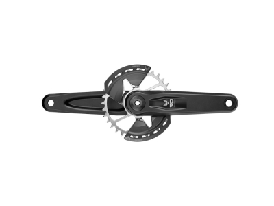 SRAM Eagle 90 Transmission DUB Kurbel | 55 mm Kettenlinie 174 mm Q-Faktor | schwarz 160 mm