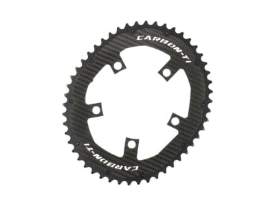 CARBON-TI Chainring oval X-CarboCam Evo | BCD 110 outer | 52 teeth