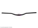 77DESIGNZ Barlerina Handlebar Carbon 35 mm riser handlebar 35 x 800 mm | black