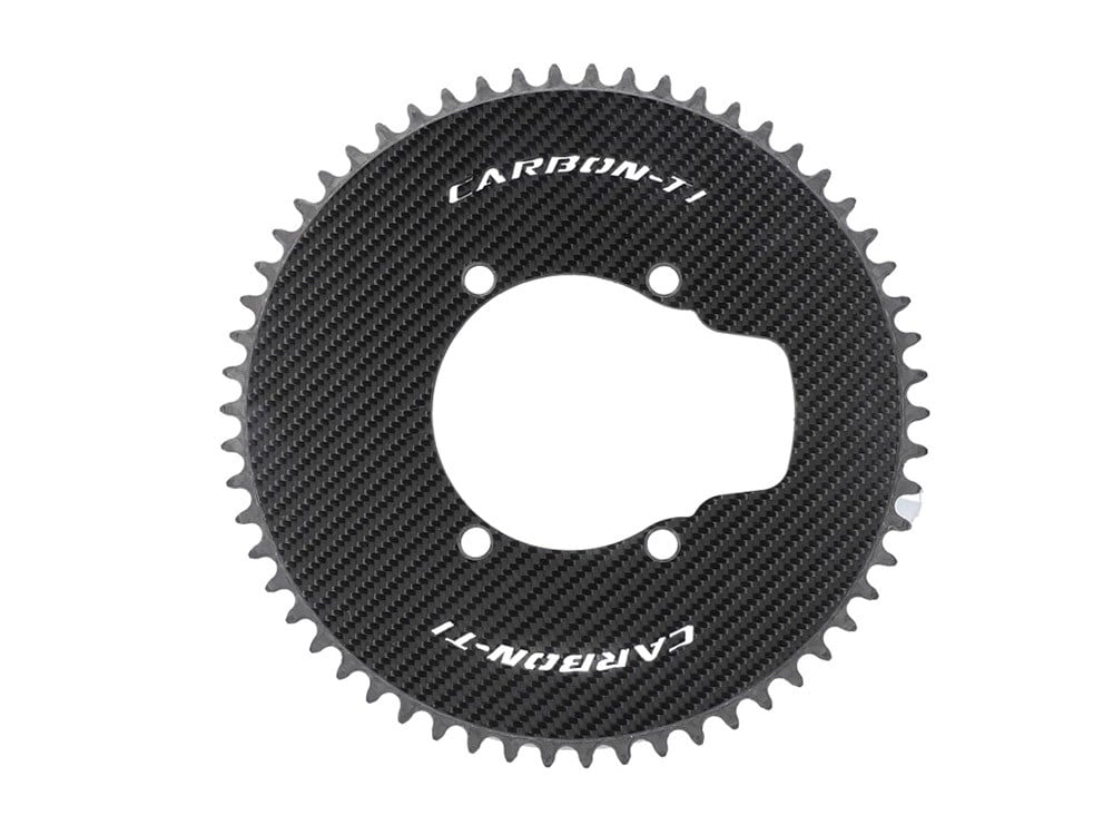 TI2 Ncode TETRACROSS500 Carbonex 格安 CARBON-TI Chainring X-Aeroring for Dura Ace FC-R9200 & Ultegra FC-R810