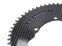 CARBON-TI Chainring X-Aeroring for Dura Ace FC-R9200 & Ultegra FC-R8100 | 4-arm LK 110 asymmetric | 58 teeth
