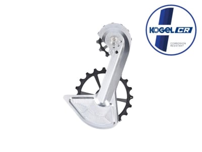 KOGEL BEARINGS Oversized Schaltwerkskäfig System Speed Kolossos | Shimano Dura Ace 9200 / Ultegra 8100 | silber