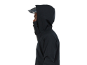 DIRTLEJ Rain jacket weathershield waterproof | black / gray XL