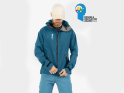 DIRTLEJ Rain jacket weathershield waterproof | sapphire blue M