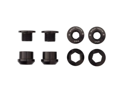 WOLF TOOTH chainring bolts 6 mm 4-hole | black