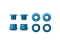 WOLF TOOTH Kettenblattschrauben 6 mm 4-Loch | blau