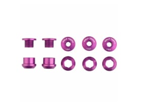 WOLF TOOTH Chainring Bolts 6 mm 5 pieces | ultraviolet...