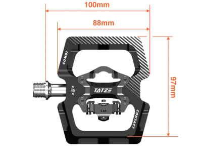 shimano bicycle pedals XTR M9120 Trail Pedals main image 0