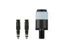 SCHWALBE Valve Insert Clik Valve with Pump Head Adapter | Conversion Kit SV-SCV | black