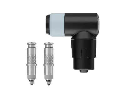 SCHWALBE valve insert Clik Valve with pump head | conversion kit DV-SCV | black-silver