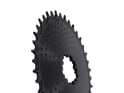 ALUGEAR Chainring round AERO Golfball Direct Mount | 1-fach narrow-wide SRAM 3-Loch Road/CX/Gravel | black 42 Teeth