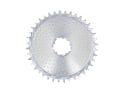 ALUGEAR Chainring round AERO Golfball Direct Mount | 1-fach narrow-wide SRAM 3-Loch Road/CX/Gravel | silver