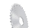 ALUGEAR Chainring round AERO Golfball Direct Mount | 1-fach narrow-wide SRAM 3-Loch Road/CX/Gravel | silver 40 Teeth