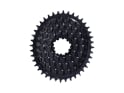 ALUGEAR Chainring oval AERO Golfball Direct Mount | 1-fach narrow-wide SRAM 3-Loch Road/CX/Gravel | black 50 Teeth