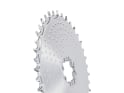 ALUGEAR Chainring oval AERO Golfball Direct Mount | 1-fach narrow-wide SRAM 8-Loch Road/CX/Gravel | silver