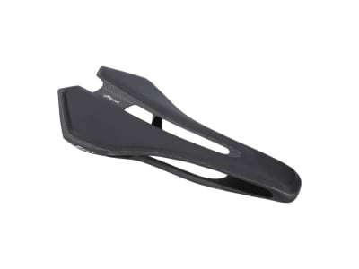 BERK COMPOSITES Sattel Lupina Monocoque open | Kunstleder gepolstert | 3K carbon matt