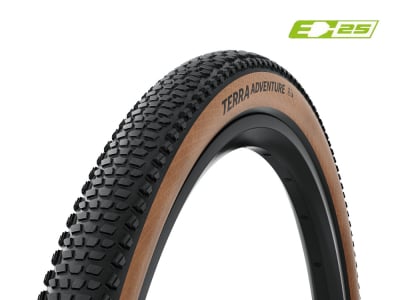 CONTINENTAL Reifen Terra Adventure 29 x 2,20 | 55 - 622 E-25 Trail Grip schwarz / transparent