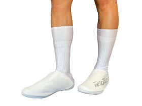 VELOTOZE Überschuhe Aero TT lang | weiß /...