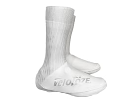 VELOTOZE Shoe Covers Aero TT tall | white / white