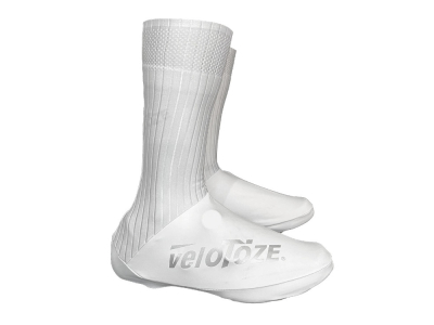 VELOTOZE Überschuhe Aero TT lang | weiß / weiß S (37 - 40)