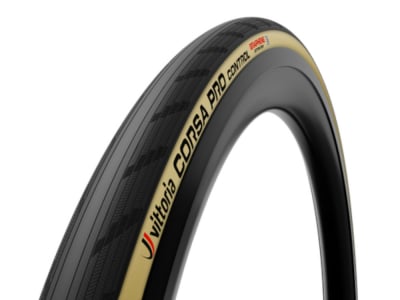 VITTORIA Reifen Corsa Pro Control 28" | 700 x 32C Graphene 2.0 TL Ready schwarz / beige