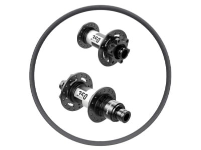 R2BIKE Wheelset 29" XC DC | DT Swiss 350 MTB 6-Hole Hubs | R2BIKE Carbon Rims