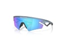 OAKLEY Sonnenbrille Sphaera Slash Matte Transparent Stonewash | Prizm Sapphire Polarized OO9499-0336