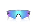 OAKLEY Sonnenbrille Sphaera Slash Matte Transparent Stonewash | Prizm Sapphire Polarized OO9499-0336