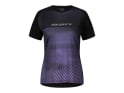 SCOTT T-Shirt Damen Trail Tuned | black / swish purple S
