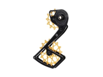 GARBARUK Derailleur Cage System for SRAM AXS 12-speed | black gold