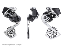 GARBARUK Derailleur Cage System for SRAM AXS 12-speed | silver black