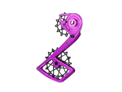 GARBARUK Derailleur Cage System for SRAM AXS 12-speed | purple black