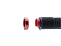 DMR grips DeathGrip 2 Brendog Signature Lock On Race without flange / 135 mm | black / red