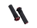 DMR Griffe DeathGrip 2 Brendog Signature Lock On Race mit Flansch / 135 mm | schwarz / rot