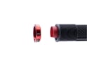 DMR Griffe DeathGrip 2 Brendog Signature Lock On Race mit Flansch / 135 mm | schwarz / rot